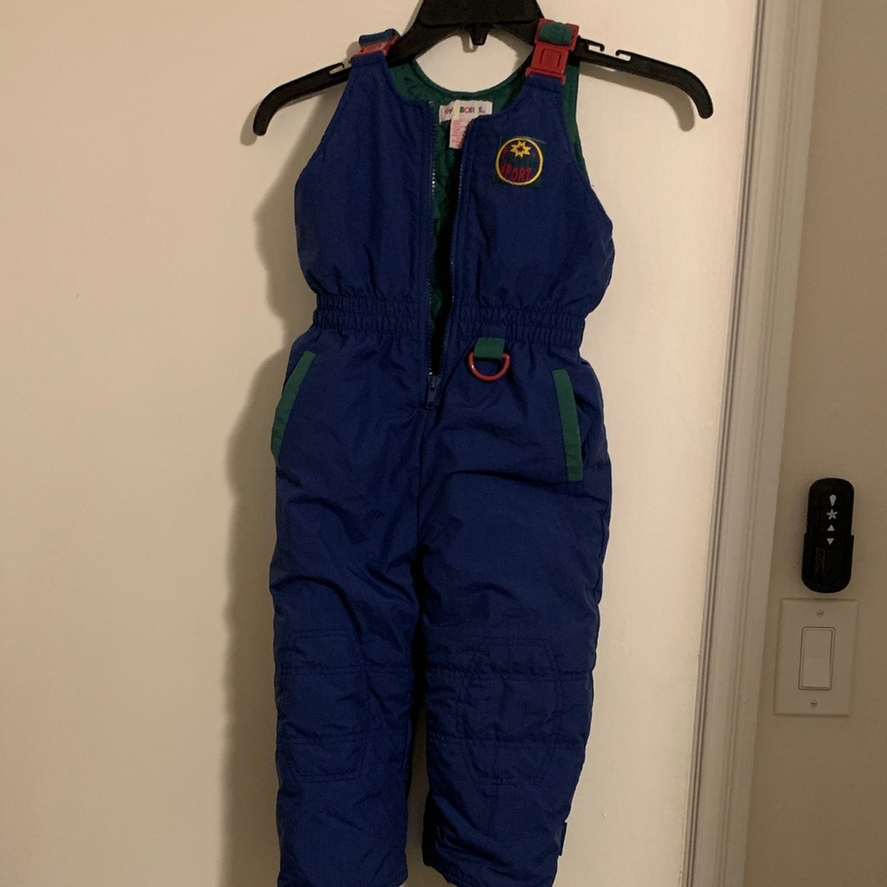 Gymboree Kids Blue Insulated Snow Bib Pants